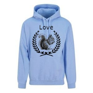 Squirrel Lover I Love Squirrels Unisex Surf Hoodie