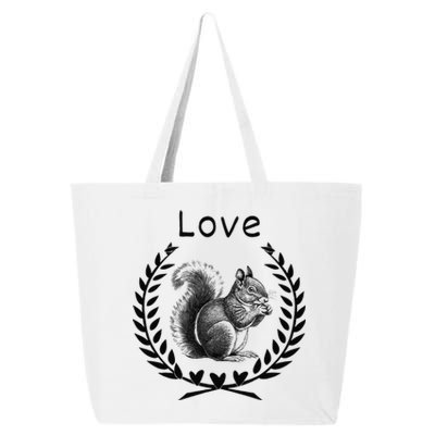 Squirrel Lover I Love Squirrels 25L Jumbo Tote