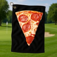 Slice Of Pepperoni Pizza Golf Towel