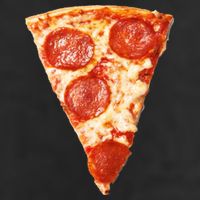 Slice Of Pepperoni Pizza Golf Towel