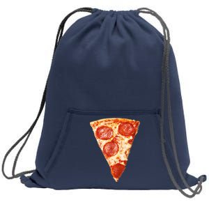 Slice Of Pepperoni Pizza Sweatshirt Cinch Pack Bag