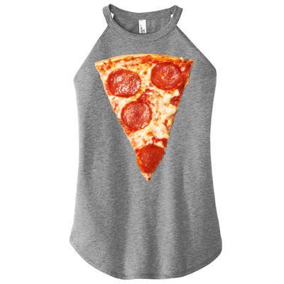 Slice Of Pepperoni Pizza Women’s Perfect Tri Rocker Tank