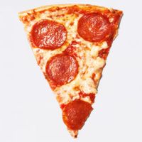 Slice Of Pepperoni Pizza Garment-Dyed Sweatshirt