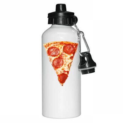 Slice Of Pepperoni Pizza Aluminum Water Bottle