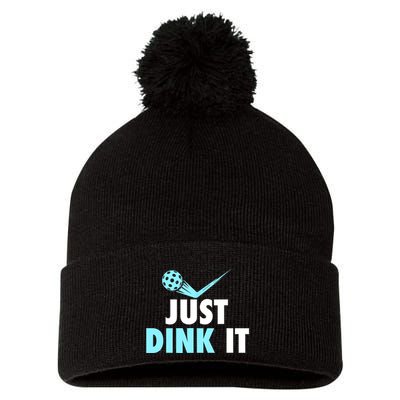 Sports Lover Just Dink It Pickleball Player Pickleballers Best Gift Pom Pom 12in Knit Beanie