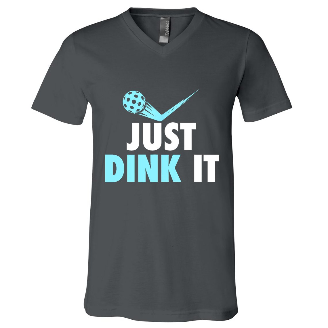 Sports Lover Just Dink It Pickleball Player Pickleballers Best Gift V-Neck T-Shirt
