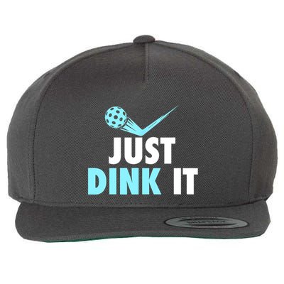 Sports Lover Just Dink It Pickleball Player Pickleballers Best Gift Wool Snapback Cap