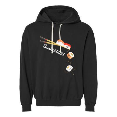 Sushi Lover Japan Lover Japanese Cuisine Chef Foodie Garment-Dyed Fleece Hoodie