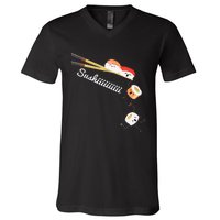 Sushi Lover Japan Lover Japanese Cuisine Chef Foodie V-Neck T-Shirt