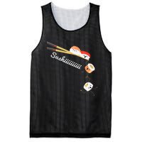 Sushi Lover Japan Lover Japanese Cuisine Chef Foodie Mesh Reversible Basketball Jersey Tank