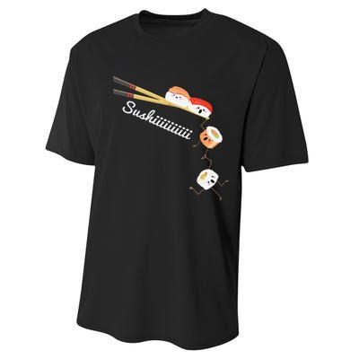 Sushi Lover Japan Lover Japanese Cuisine Chef Foodie Performance Sprint T-Shirt