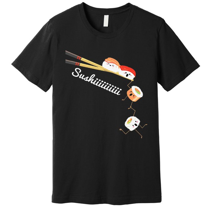 Sushi Lover Japan Lover Japanese Cuisine Chef Foodie Premium T-Shirt