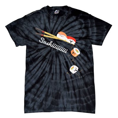 Sushi Lover Japan Lover Japanese Cuisine Chef Foodie Tie-Dye T-Shirt