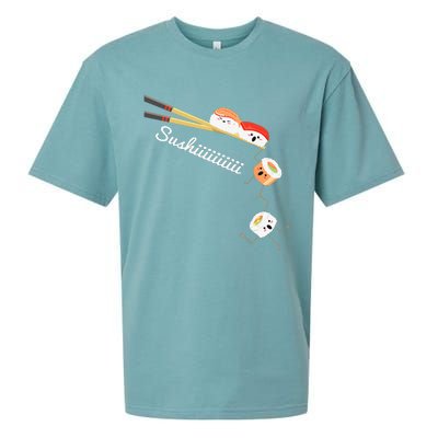 Sushi Lover Japan Lover Japanese Cuisine Chef Foodie Sueded Cloud Jersey T-Shirt