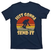 Skiing Lovers Just Gonna Send It Skiers Gift T-Shirt