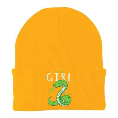 Snake Lover Just A Girl Who Loves Snakes Knit Cap Winter Beanie