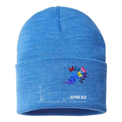 Spread Love & Kindness Summer Sustainable Knit Beanie