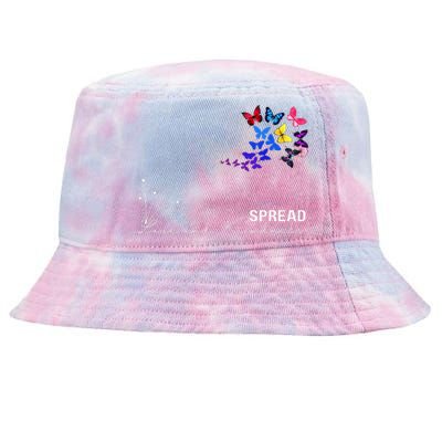 Spread Love & Kindness Summer Tie-Dyed Bucket Hat