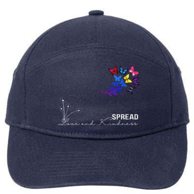 Spread Love & Kindness Summer 7-Panel Snapback Hat