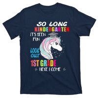 So Long Kindergarten 1st Grade Here I Come Graduation Girl T-Shirt