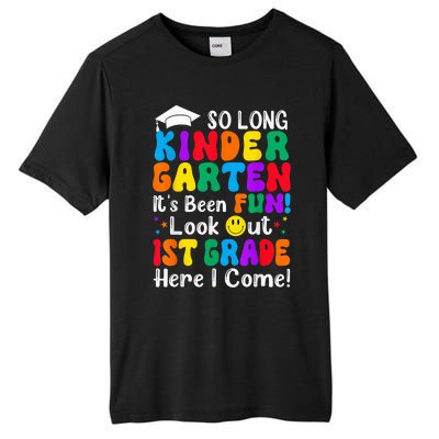 So Long Kindergarten 1st Grade Here I Come Back To School Tall Fusion ChromaSoft Performance T-Shirt