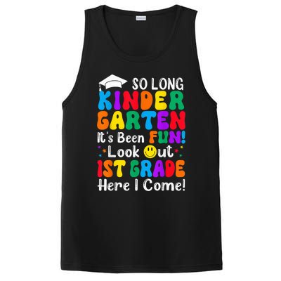 So Long Kindergarten 1st Grade Here I Come Back To School PosiCharge Competitor Tank