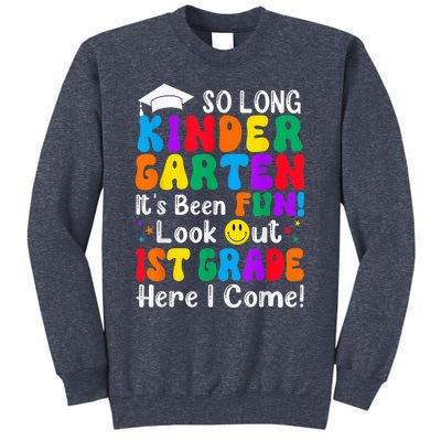 So Long Kindergarten 1st Grade Here I Come Back To School Sweatshirt