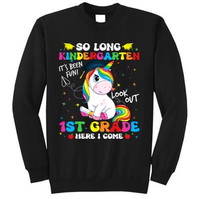 So Long Kindergarten 1st Grade Here I Come Sweatshirt