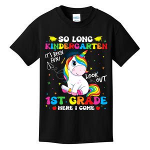 So Long Kindergarten 1st Grade Here I Come Kids T-Shirt