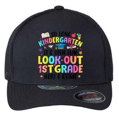 So Long Kindergarten Graduation 1st Grade Here I Come Flexfit Unipanel Trucker Cap