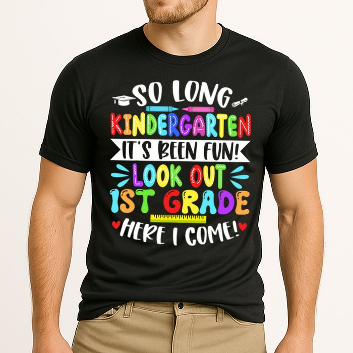 So Long Kindergarten Happy Last Day Of School Grad 2025  Cooling Performance Crew T-Shirt