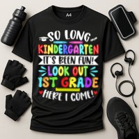So Long Kindergarten Happy Last Day Of School Grad 2025  Cooling Performance Crew T-Shirt