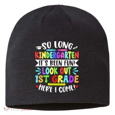 So Long Kindergarten Happy Last Day Of School Grad 2025  Sustainable Beanie