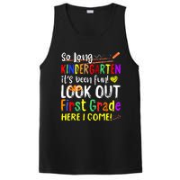 So Long Kindergarten Here I Come 1 Grade Graduation Fun PosiCharge Competitor Tank