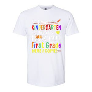 So Long Kindergarten Here I Come 1 Grade Graduation Fun Softstyle CVC T-Shirt