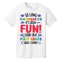 So Long Kindergarten Look Out First Grade Funny Graduation Kids T-Shirt