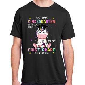 So Long Kindergarten Graduation Class 2024 Unicorn Adult ChromaSoft Performance T-Shirt