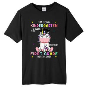 So Long Kindergarten Graduation Class 2024 Unicorn Tall Fusion ChromaSoft Performance T-Shirt