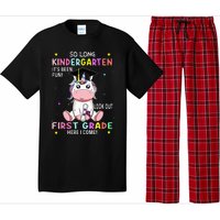 So Long Kindergarten Graduation Class 2024 Unicorn Pajama Set