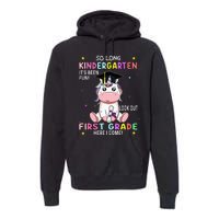 So Long Kindergarten Graduation Class 2024 Unicorn Premium Hoodie