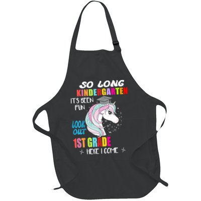 So Long Kindergarten 1st Grade Here I Come Graduation Apron