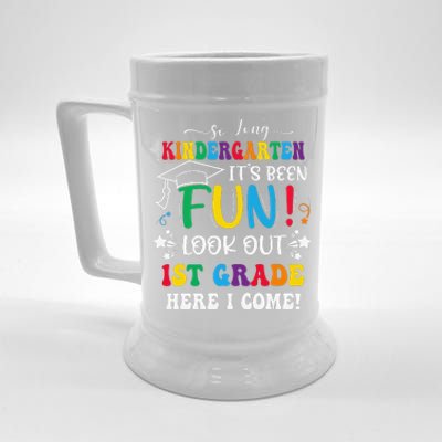 So Long Kindergarten 1st Grade Here I Come Graduation Beer Stein