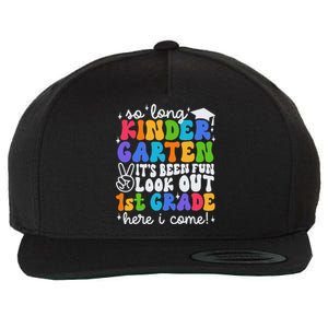 So Long Kindergarten Graduation 1st Grade Here I Come Wool Snapback Cap