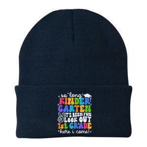 So Long Kindergarten Graduation 1st Grade Here I Come Knit Cap Winter Beanie