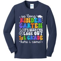 So Long Kindergarten Graduation 1st Grade Here I Come Kids Long Sleeve Shirt