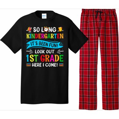 So Long Kindergarten Look Out 1st Grade Here I Come Pajama Set