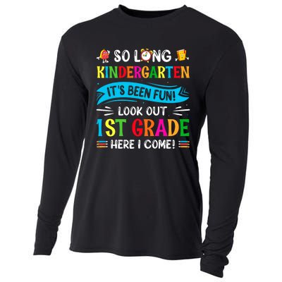 So Long Kindergarten Look Out 1st Grade Here I Come Cooling Performance Long Sleeve Crew