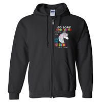 So Long Kindergarten 1st Grade Here I Come Graduation Full Zip Hoodie