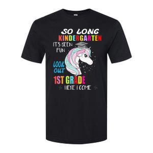 So Long Kindergarten 1st Grade Here I Come Graduation Softstyle CVC T-Shirt