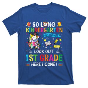 So Long Kindergarten 1st Grade Here I Come Graduation Cap T-Shirt